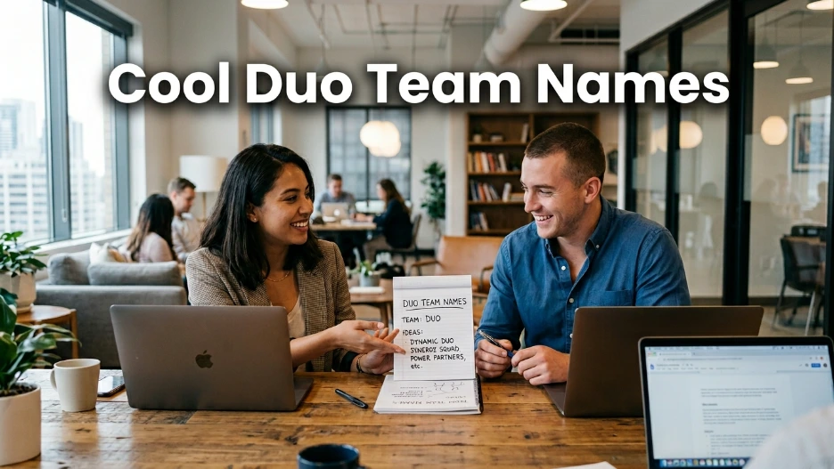 Cool Duo Team Names