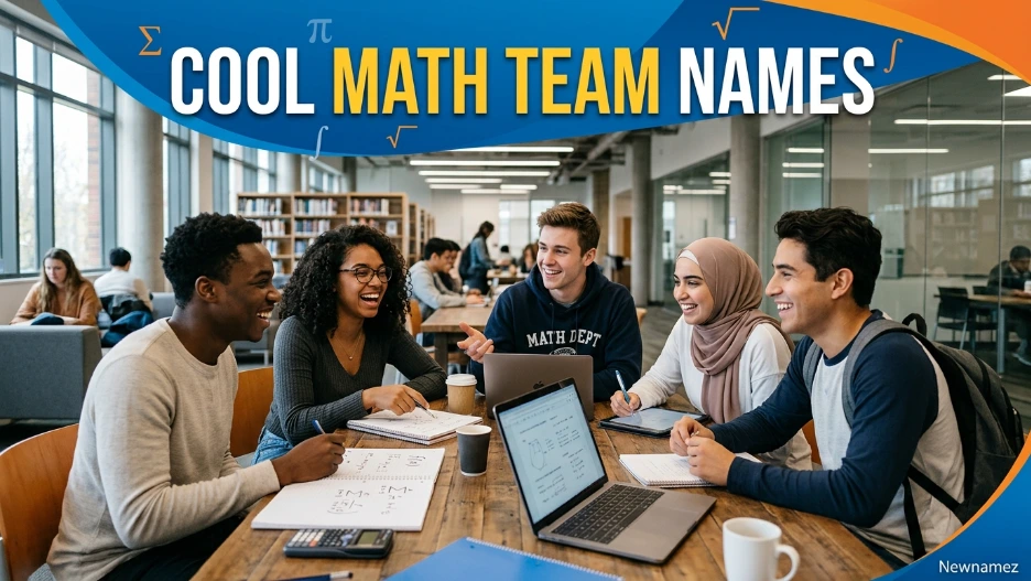 Cool Math Team Names