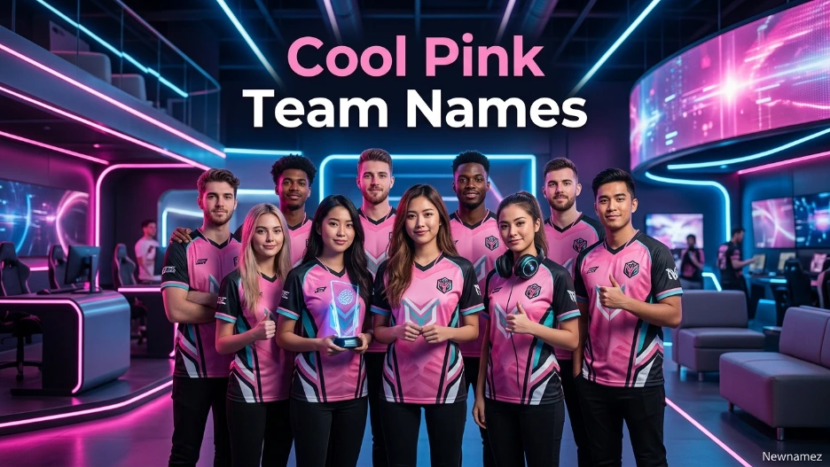Cool Pink Team Names