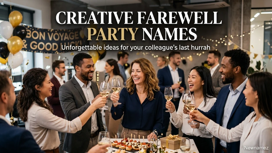 Creative Farewell Party Names
