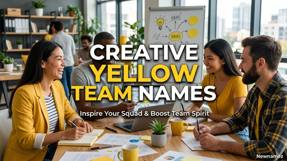 Creative Yellow Team Names