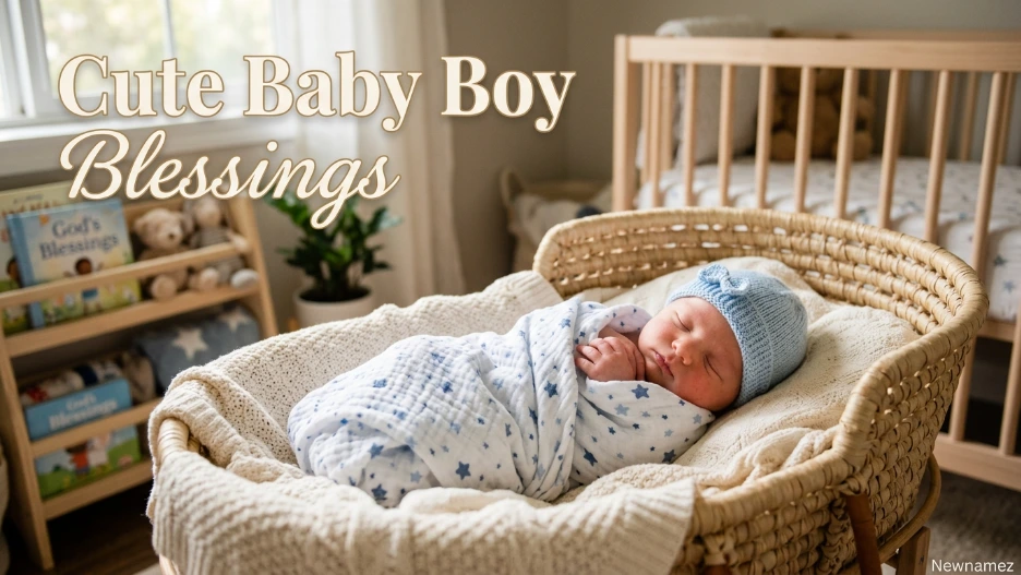 Cute Baby Boy Blessings