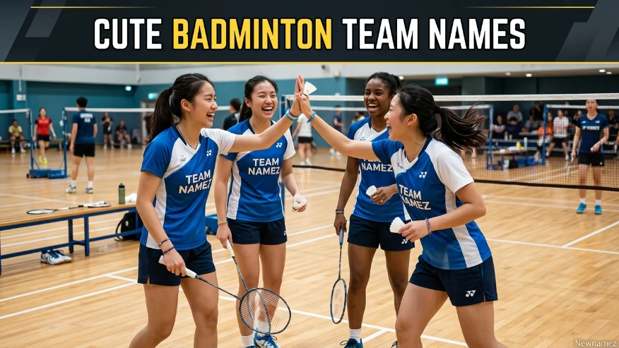 Cute Badminton Team Names