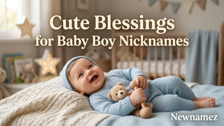 Cute Blessings for Baby Boy Nicknames