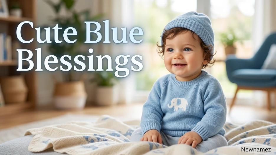 Cute Blue Blessings