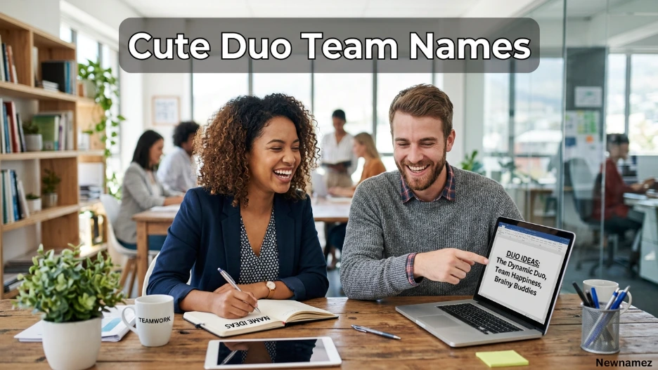 Cute Duo Team Names