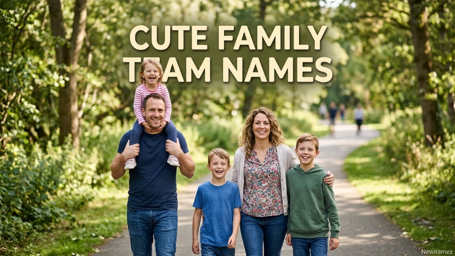 Cute Family Team Names
