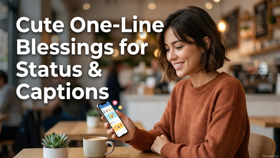 Cute One-Line Blessings for Status & Captions