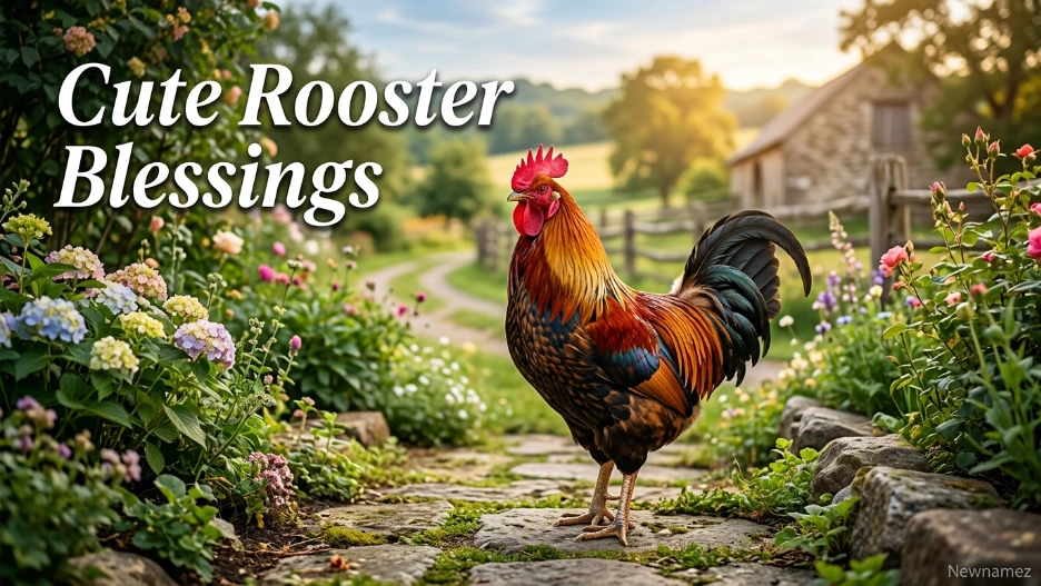 Cute Rooster Blessings