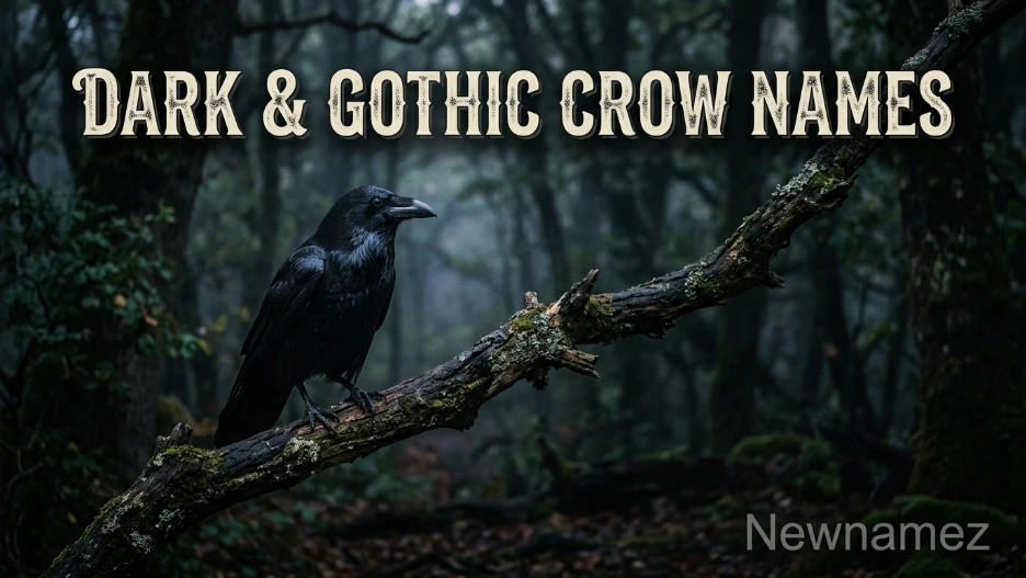 Dark & Gothic Crow Names
