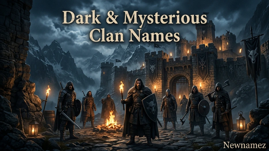 Dark & Mysterious Clan Names