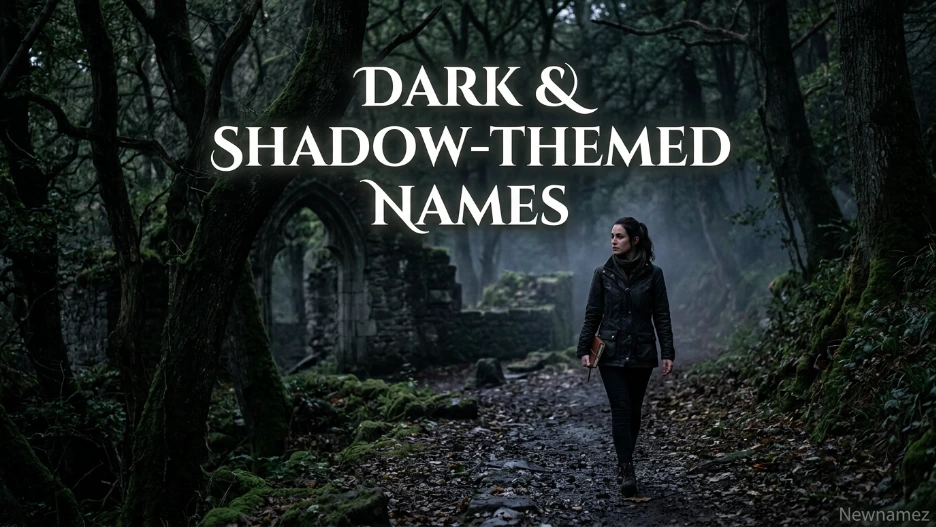 Dark & Shadow-Themed Names