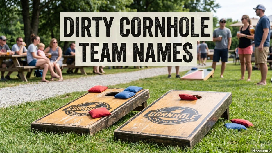 Dirty Cornhole Team Names