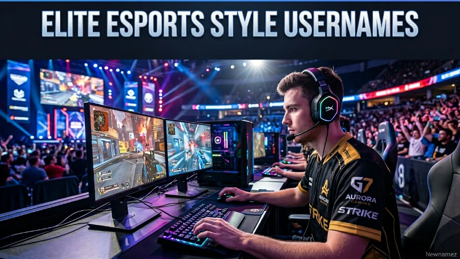 Elite Esports Style Usernames