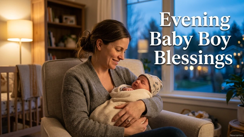 Evening Baby Boy Blessings