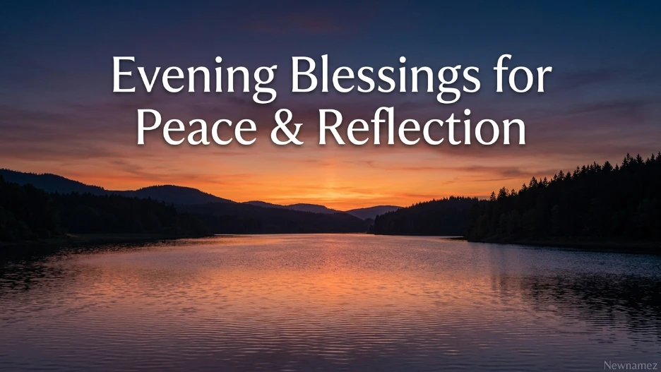 Evening Blessings for Peace & Reflection