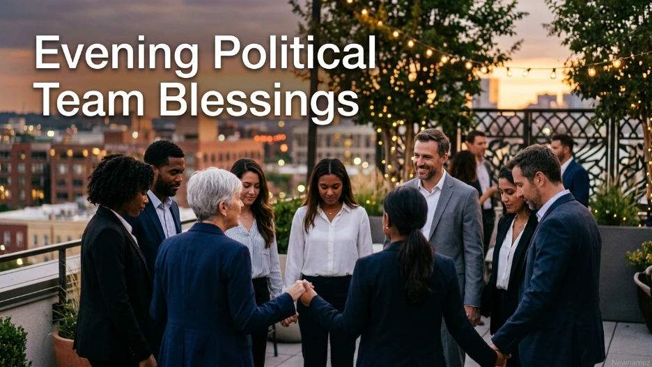 Evening Political Team Blessings