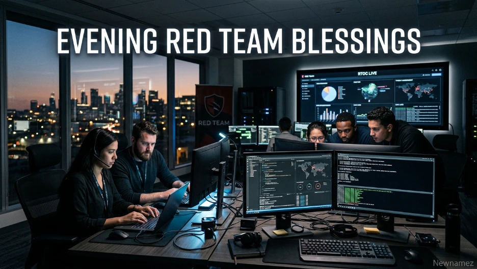 Evening Red Team Blessings