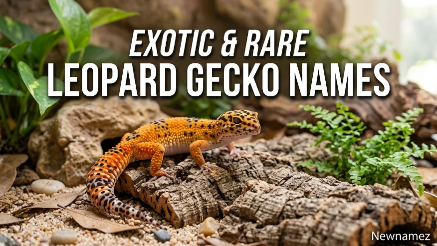 Exotic & Rare Leopard Gecko Names