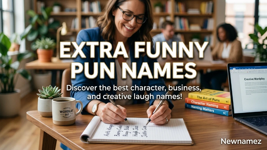 Extra Funny Pun Names