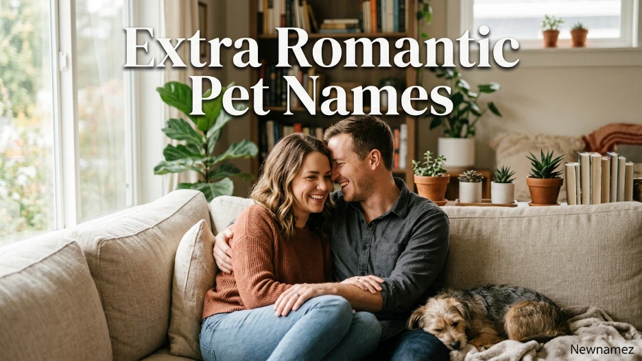 Extra Romantic Pet Names