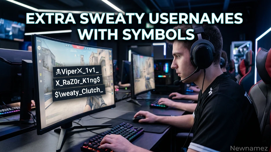 Extra Sweaty Usernames With Symbols
