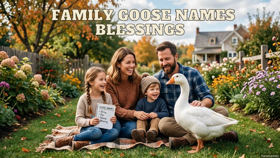 Family Goose Names Blessings