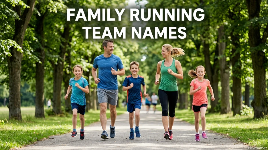 Family Running Team Names
