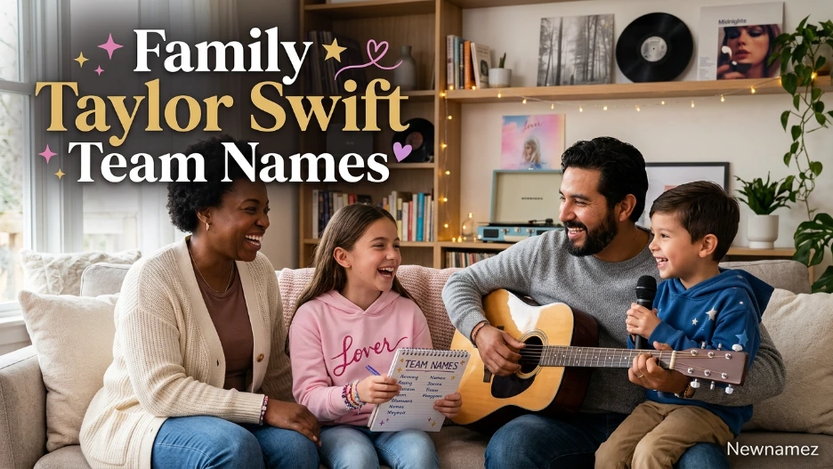 Family Taylor Swift Team Names