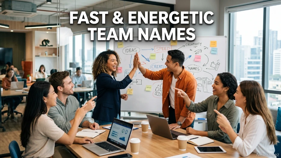 Fast & Energetic Team Names