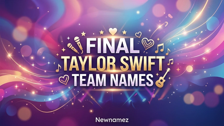 Final Taylor Swift Team Names