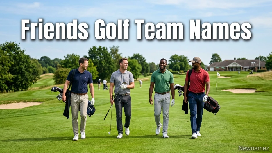 Friends Golf Team Names