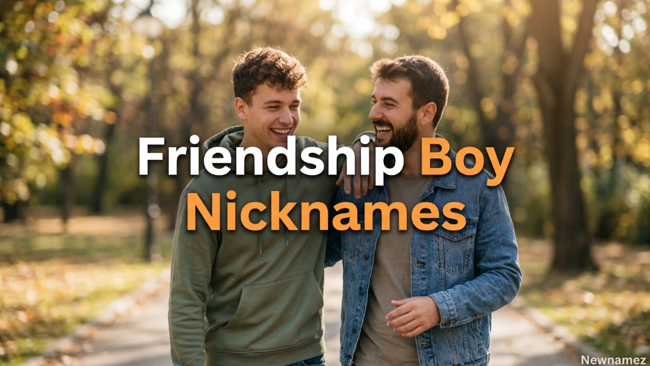 Friendship Boy Nicknames