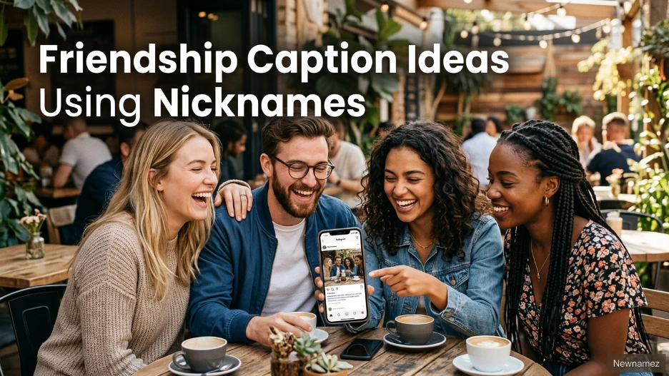 Friendship Caption Ideas Using Nicknames