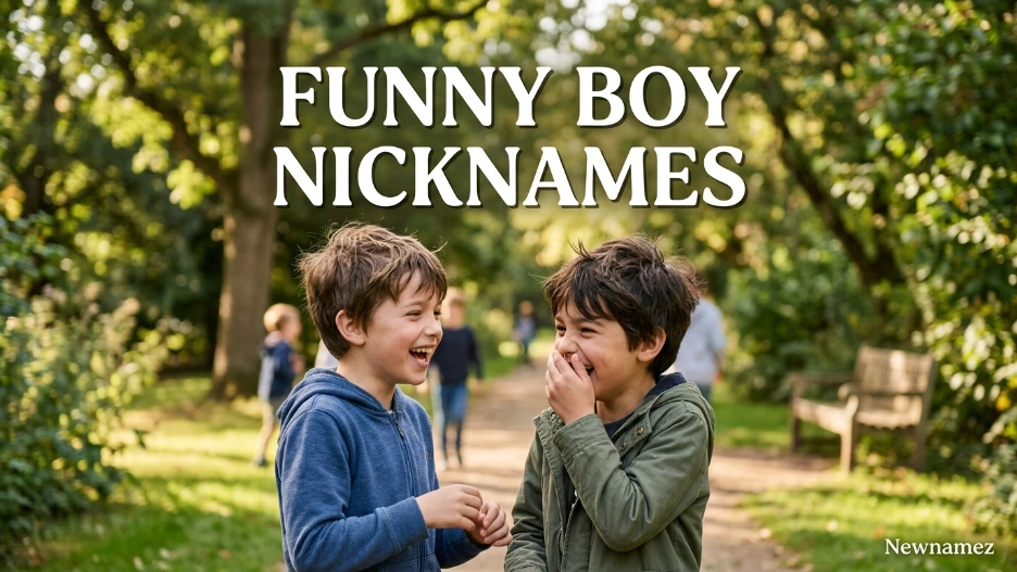 Funny Boy Nicknames