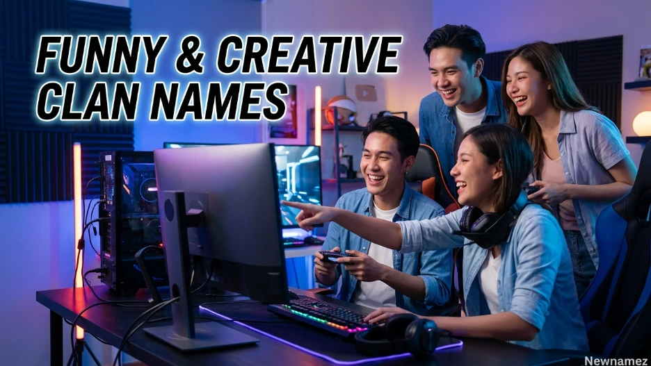 Funny & Creative Clan Names