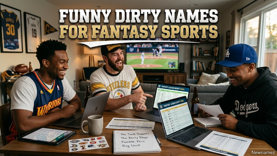 Funny Dirty Names for Fantasy Sports