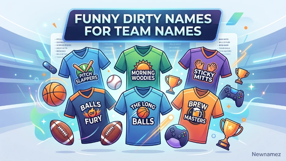 Funny Dirty Names for Team Names