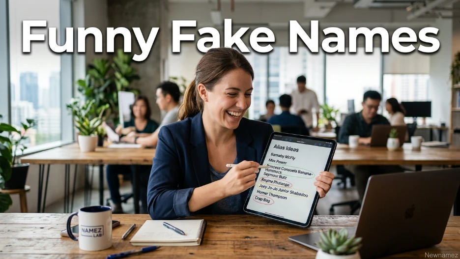Funny Fake Names