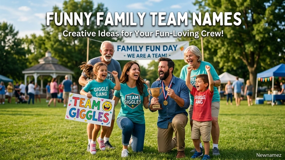 Funny Family Team Names