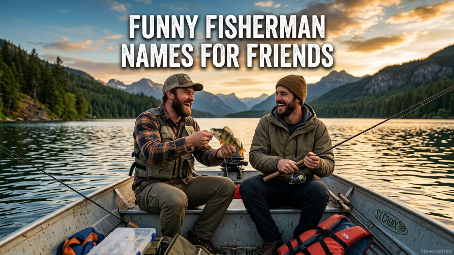Funny Fisherman Names for Friends