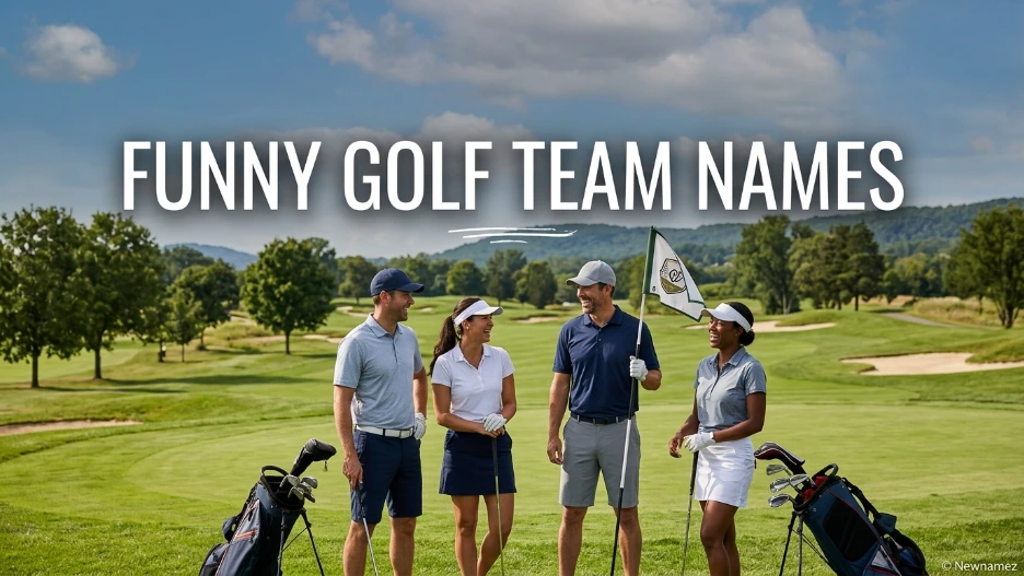 Funny Golf Team Names