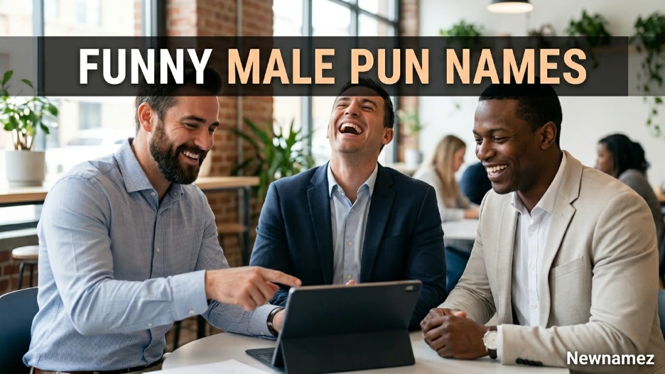 Funny Male Pun Names