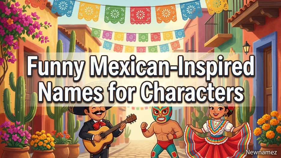 Funny Mexican-Inspired Names for Characters