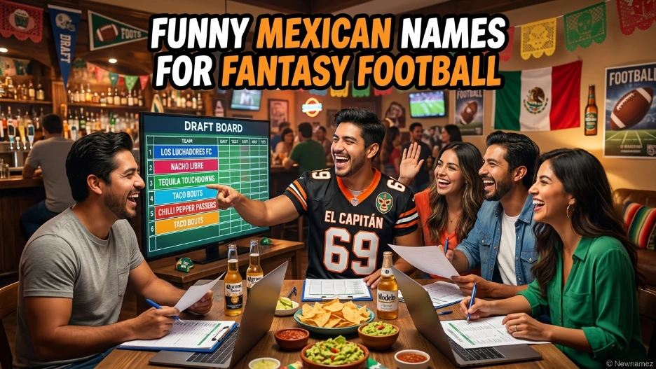 Funny Mexican Names for Fantasy Football