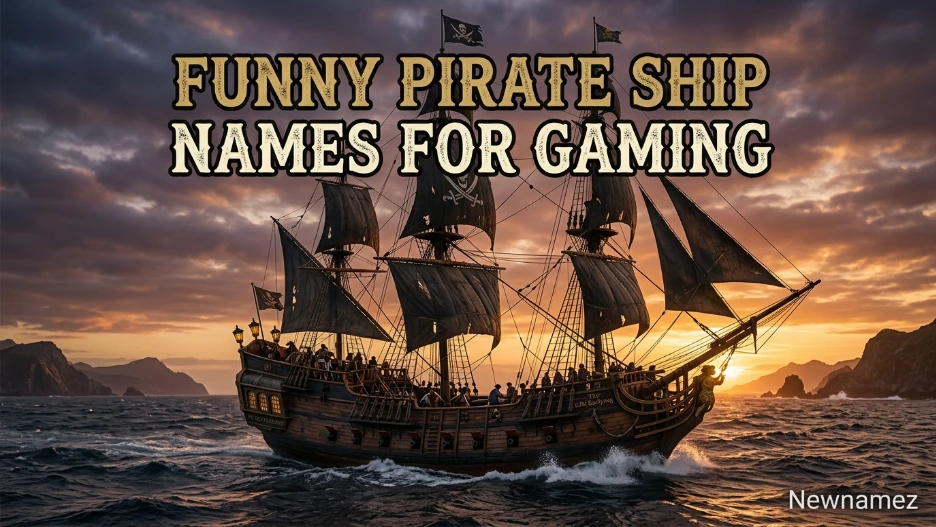 Funny Pirate Ship Names for Gaming