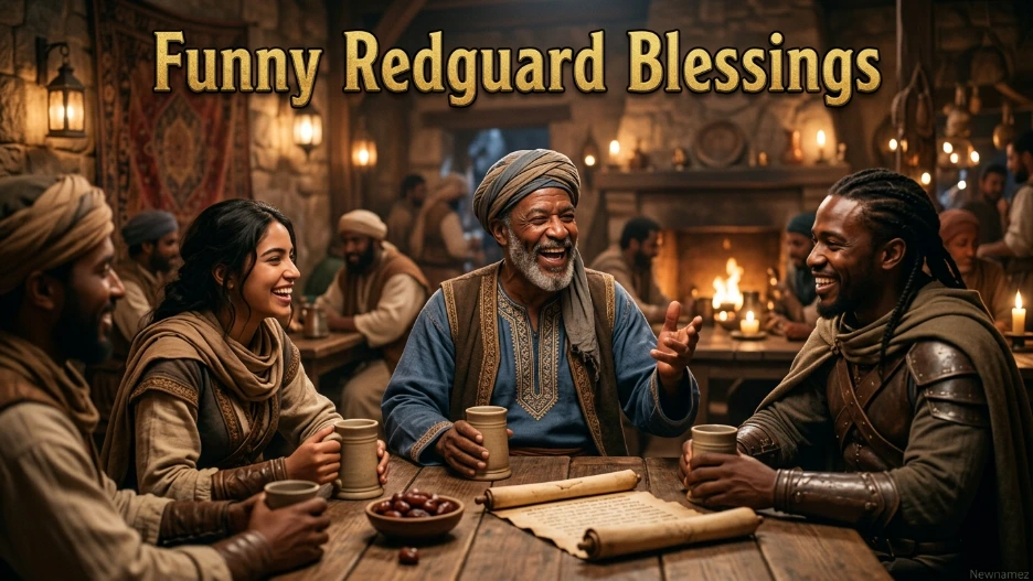 Funny Redguard Blessings