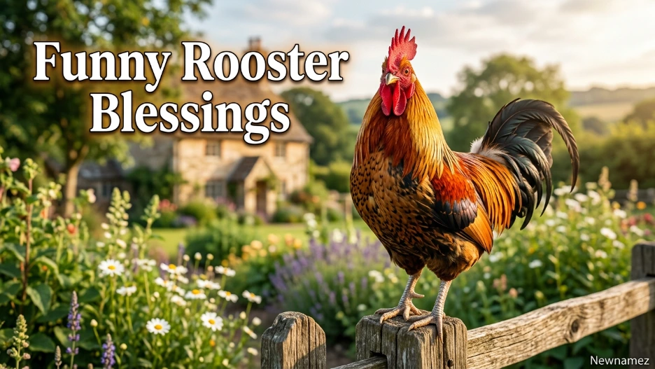 Funny Rooster Blessings