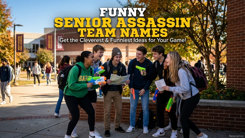 Funny Senior Assassin Team Names