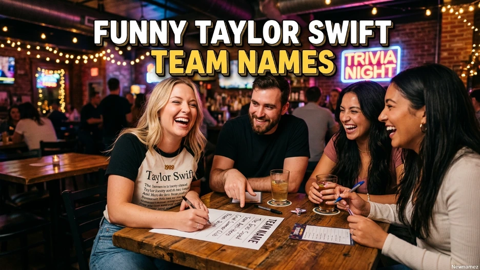 Funny Taylor Swift Team Names